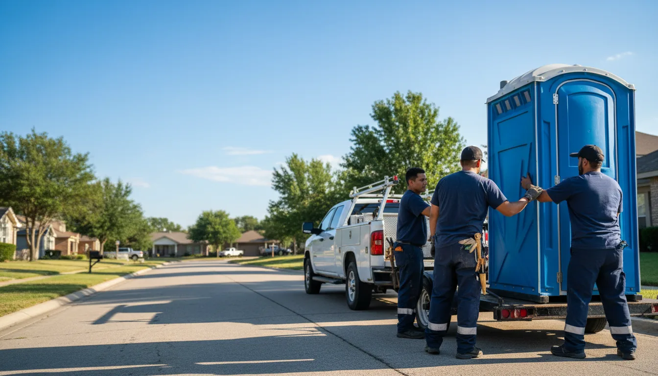 Portable Toilet Rental in Garfield, KS near me